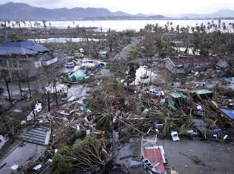 Philippine typhoon death toll could reach 10,000