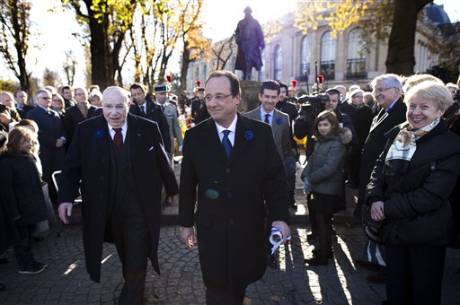 French President Booed at WWI Ceremony