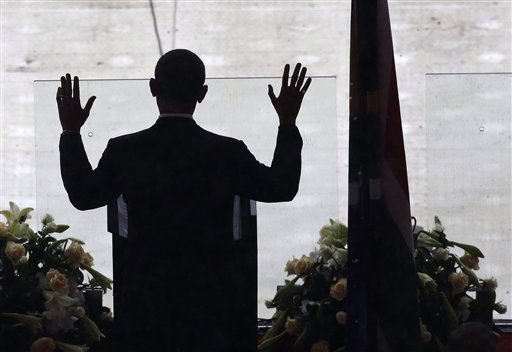Obama Talks About Himself in Mandela Eulogy