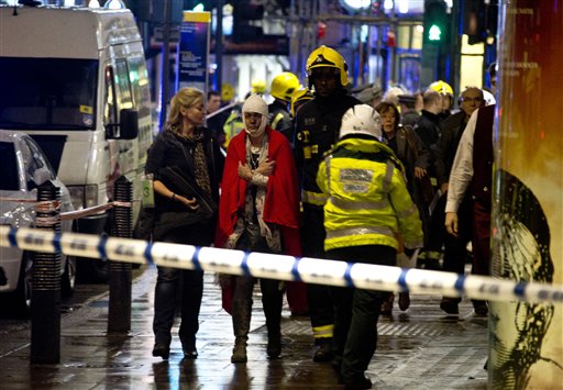 Over 80 Injured in Partial London Theater Collapse