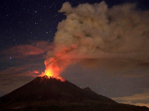 Mexico Volcano Spits 2 Mile-High Ash Cloud