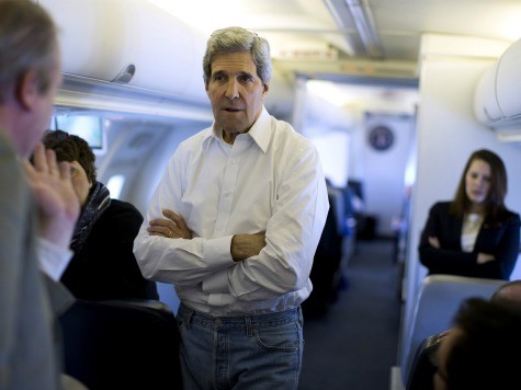 Ubiquitous Kerry Casts Shadow on Clinton Record