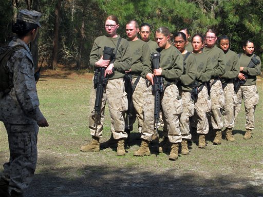 Marines delay female fitness plan after half fail