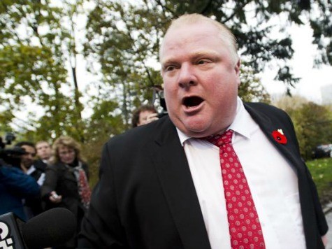 Toronto Mayor Rob Ford Files to Run Again