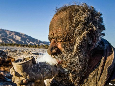 Iranian Man Does Not Wash for 60 Years, Smokes Animal Feces