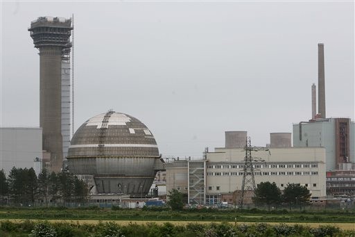 UK Nuclear Plant Reports Elevated Radiation