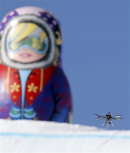 Sochi Drone Shooting Olympic TV, not Terrorists