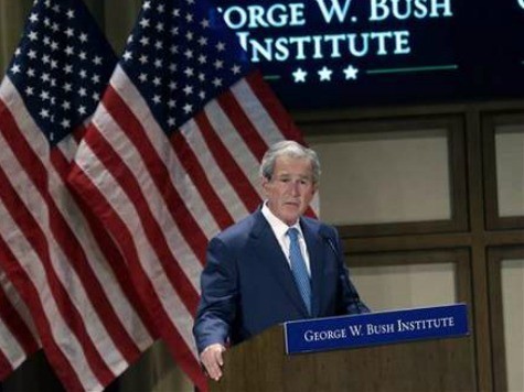 Bush: Helping Veterans Lifts His Spirits