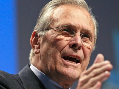 Donald Rumsfeld: Saying Obama Foreign Policy Based on Fantasy 'Understatement of the Year'