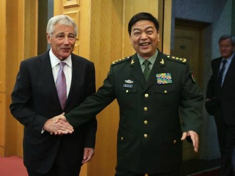 Chinese Show Off 'Soviet Era' Military Aircraft Carrier During Chuck Hagel Visit