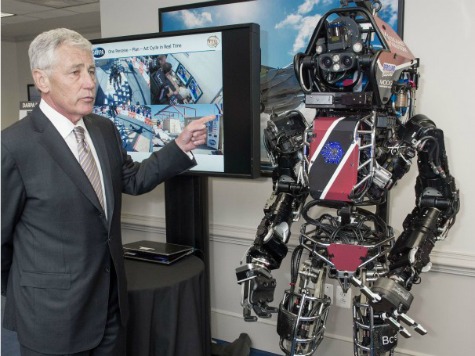 Pentagon Scientists Show Off Life-Size Robot