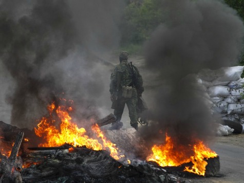 Report: Pro-Russian Militants Retreating in East Ukraine's Sloviansk