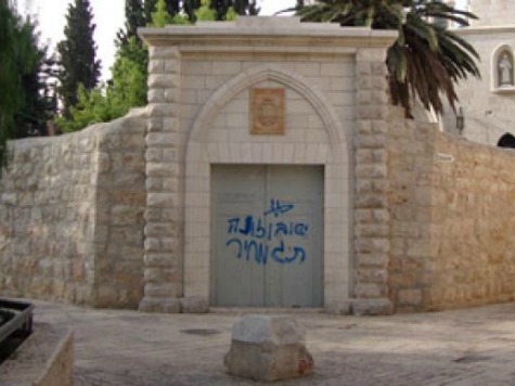 Anti-Christian Graffiti Raises Alarm Before Pope's Holy Land Visit