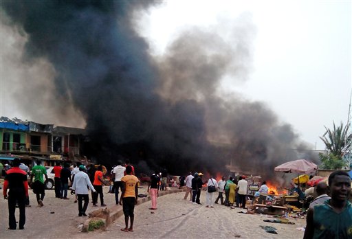 2 Bomb Blasts in Nigeria Kill at Least 118