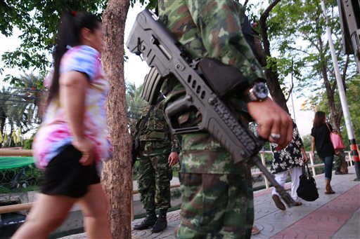 Thailand's Acting Prime Minister Urges Peaceful Martial Law