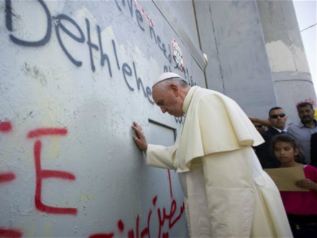 Pope Francis Should Not Have Prayed at Bethlehem Wall