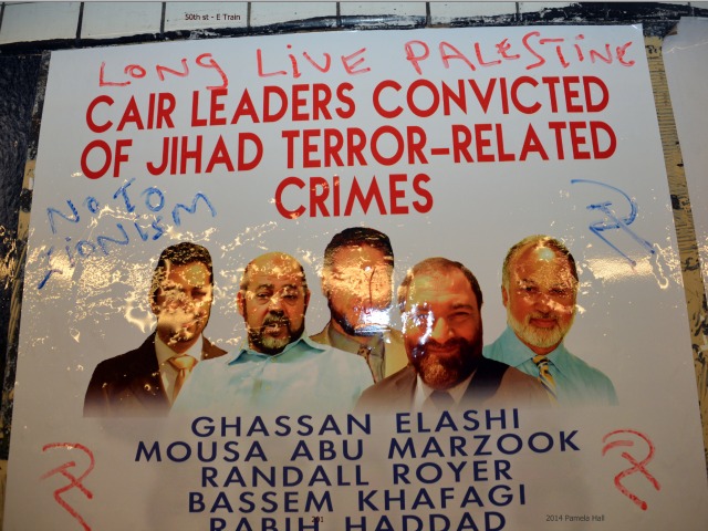 'Truth About CAIR' Posters Vandalized in New York Subway Stations