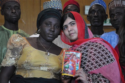 Activist Malala in Nigeria: 'Bring Back Our Girls'