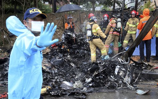 5 Dead After Helicopter Crash in South Korea