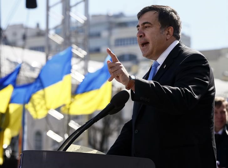 Georgian Prosecutors Charge Ex-President Saakashvili