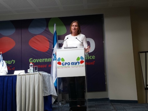 Justice Minister Livni: Israel Must Deal With 'Pragmatic' Palestinian Factions