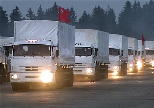 Ukraine: Russia Aid Can Enter with Red Cross Role