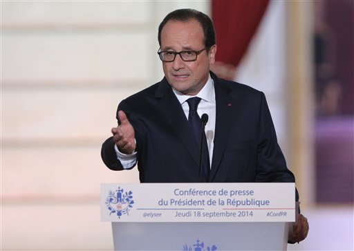 France to Carry out Airstrikes in Iraq