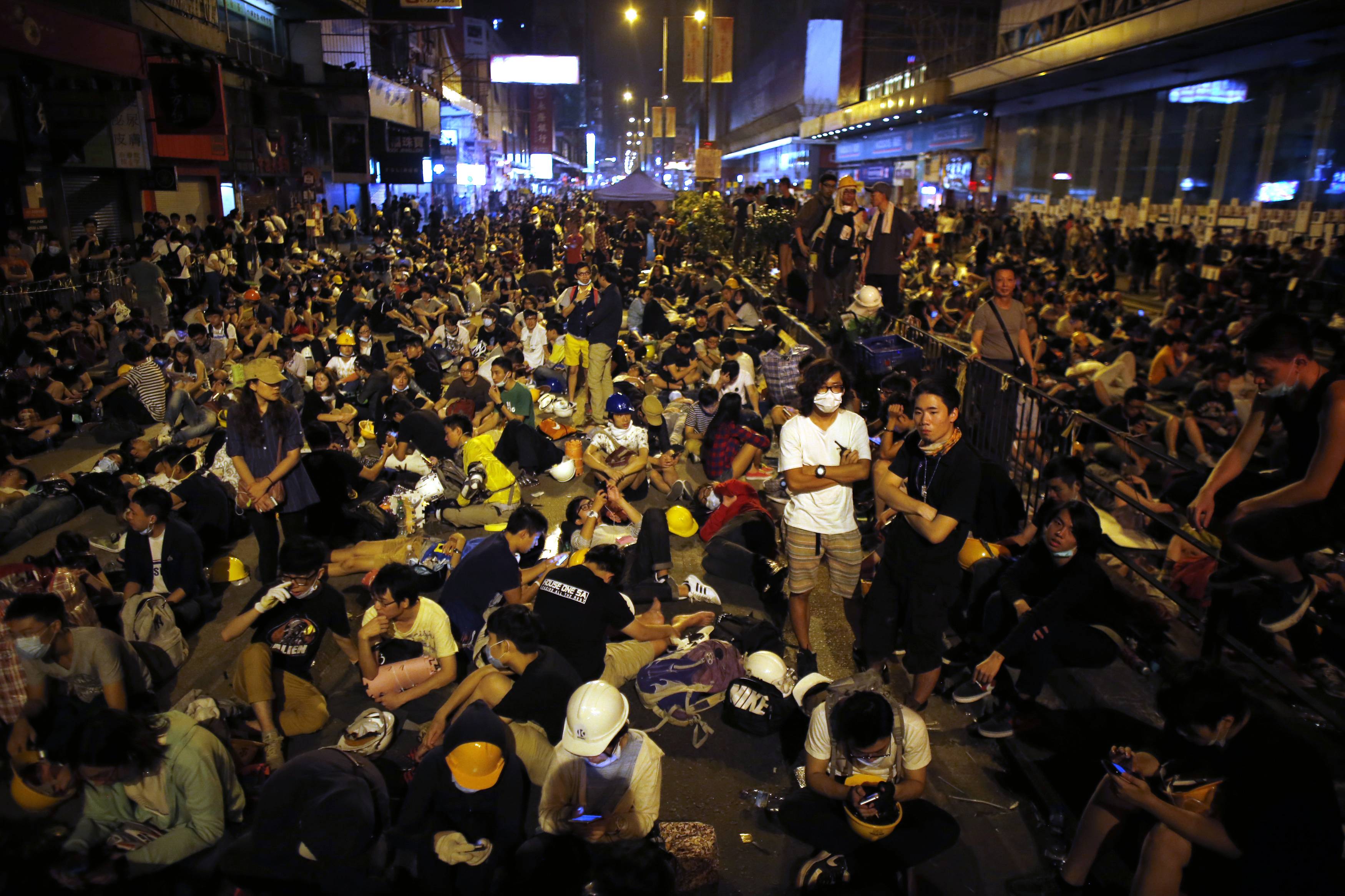 For Hong Kong Youngsters, Protests Bring Taste of Freedom