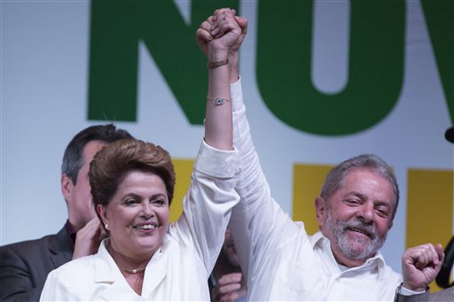 Brazil's Rousseff Narrowly Wins Second Term