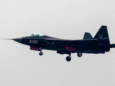 China Unveils Stealth Fighter to Compete with United States' F-35