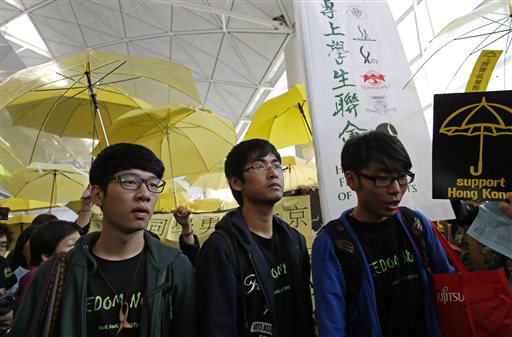 Hong Kong Activists Denied Permit to Go to Beijing