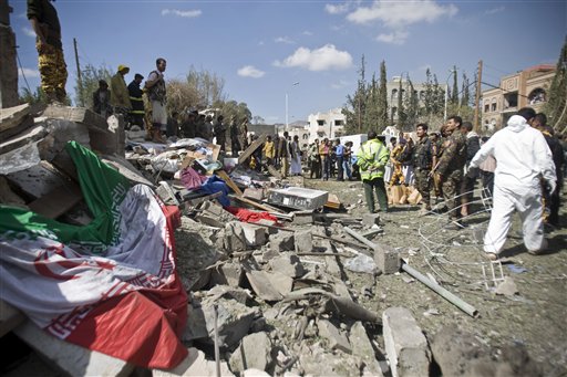2 Killed in Bombing by Home of Iran’s Yemen Envoy