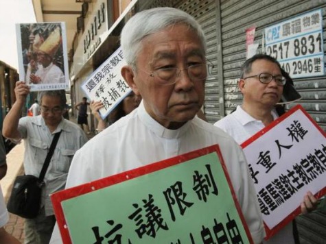 Aged Chinese Cardinal Says He Is ‘Prepared to Be Jailed’ for Democracy