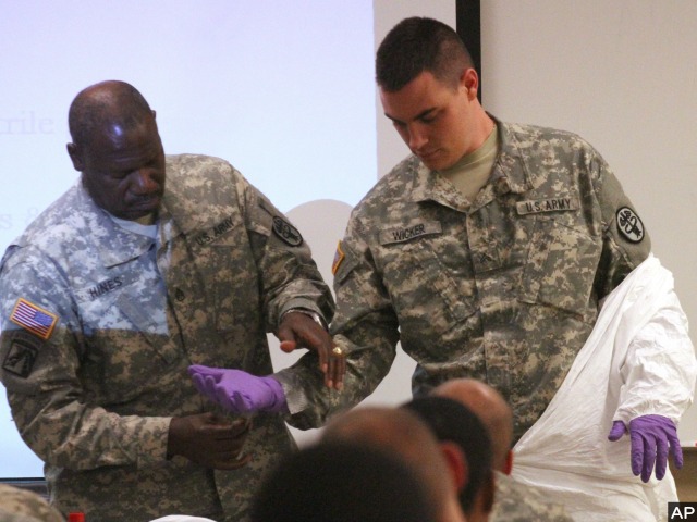 2,100 Army Reserve and National Guard Troops From 12 States To Deploy On Ebola Mission