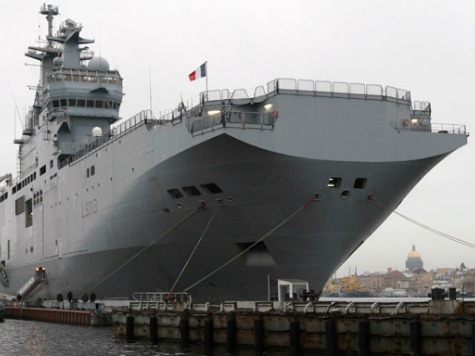 France Defies U.S., Says It Will Deliver Warship To Russia