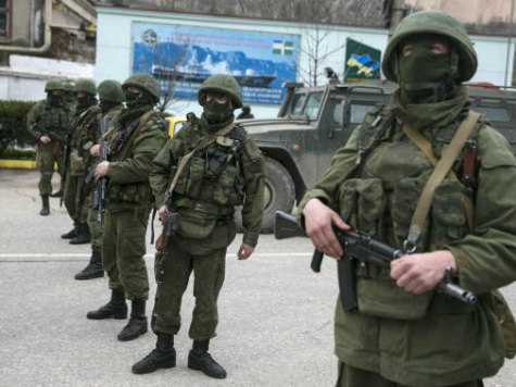 Armed 'Men in Green' with Russian Accents Popping Up in East Ukraine