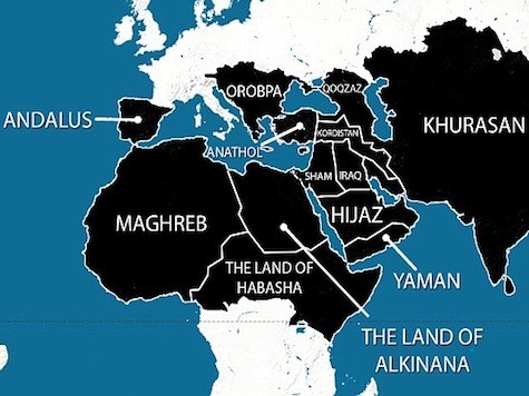 ISIS Releases Map of 5-Year Plan to Spread from Spain to China