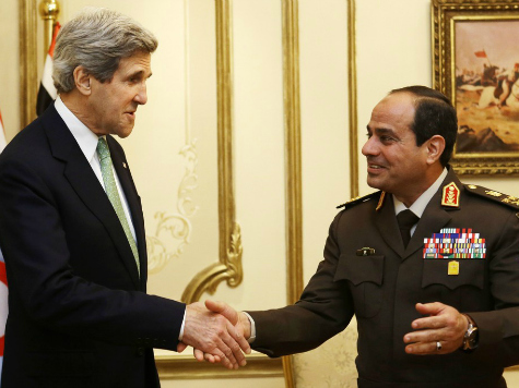 Egyptian General and Presidential Frontrunner al-Sisi Asks US for Help to Fight Terror