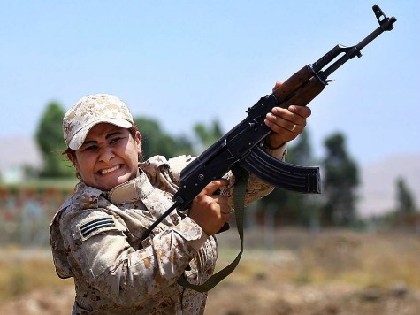 Kurdish Female Elite Forces Prepare to Battle ISIS in Iraq