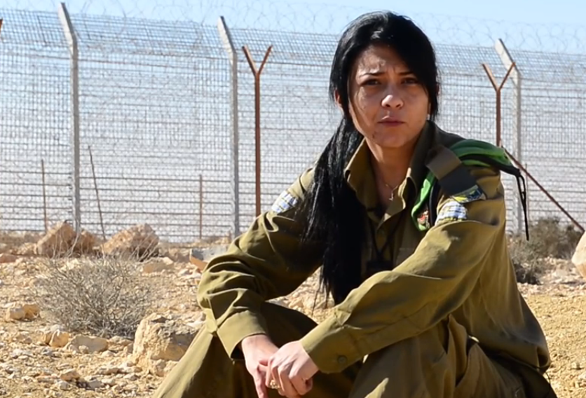 Female Arab Soldier Proud to Fight for Israel