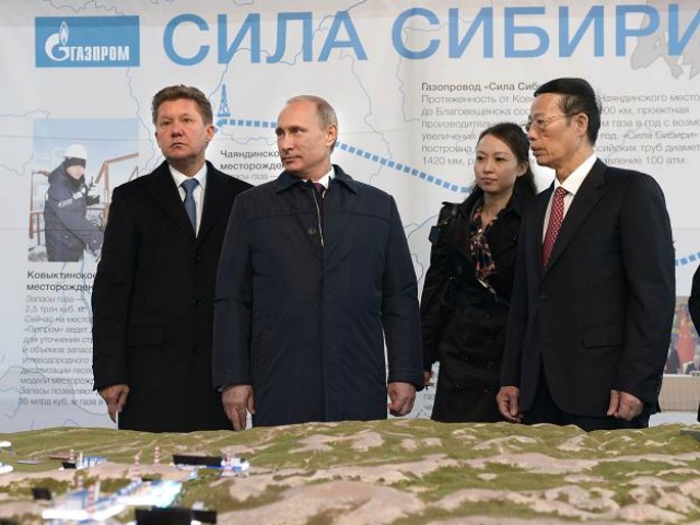 Russia, China Begin Joint Construction of Massive Energy Pipeline