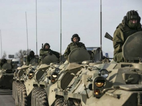 U.S. Officials Estimate 40,000 Russian Troops on Ukraine's Border