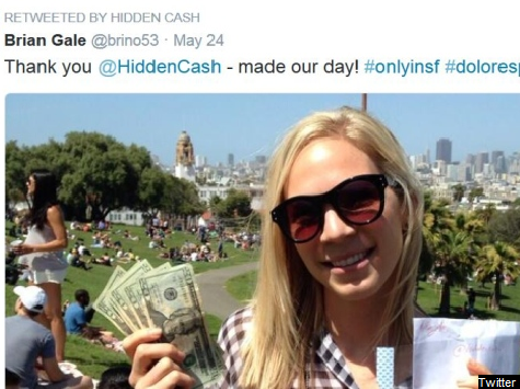 Free Money Being Hidden in White Envelopes Across San Francisco
