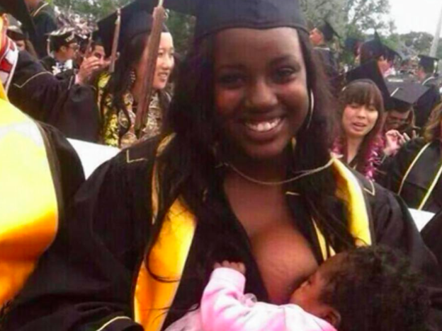 Graduating College Mom Faces Breastfeeding Backlash