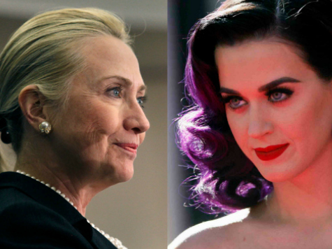 Katy Perry and Hillary Clinton Exchange Tweets over New Campaign Song