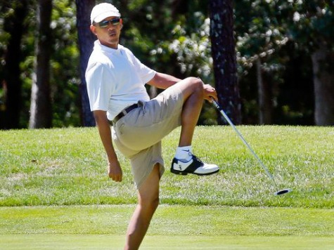 As World Burns, Obama Plays Golf… Again