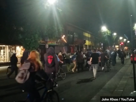 Protests Rise Again in Oakland, Initially over Ferguson, MO Shooting
