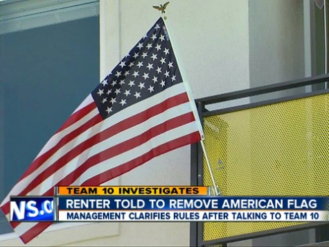 College Student Forced to Remove American Flag from Balcony, 'Could Offend Foreign People'