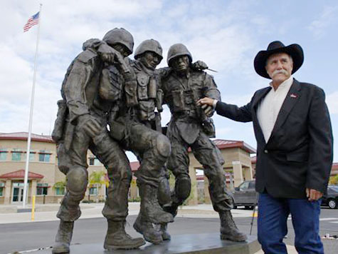 'No Man Left Behind' Iraq War Memorial Revealed at Camp Pendleton