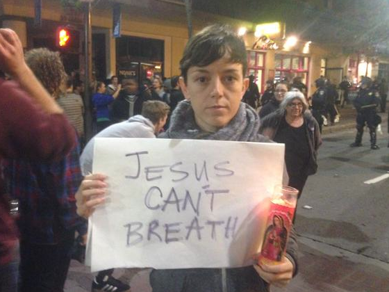 More Berkeley Protests Sunday Night: ‘Jesus Can’t Breathe’